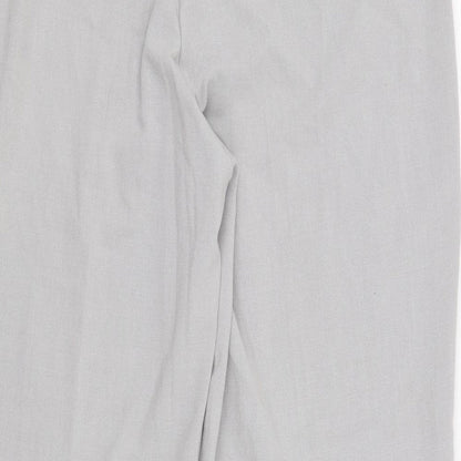 Womens UK Size 12 Berkertex Regular Fit Capri Grey Trousers