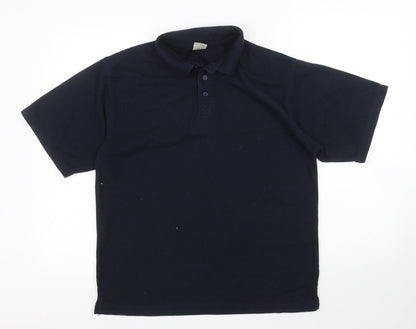 Westar Mens Blue    Polo Size L