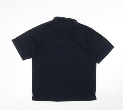 Westar Mens Blue    Polo Size L