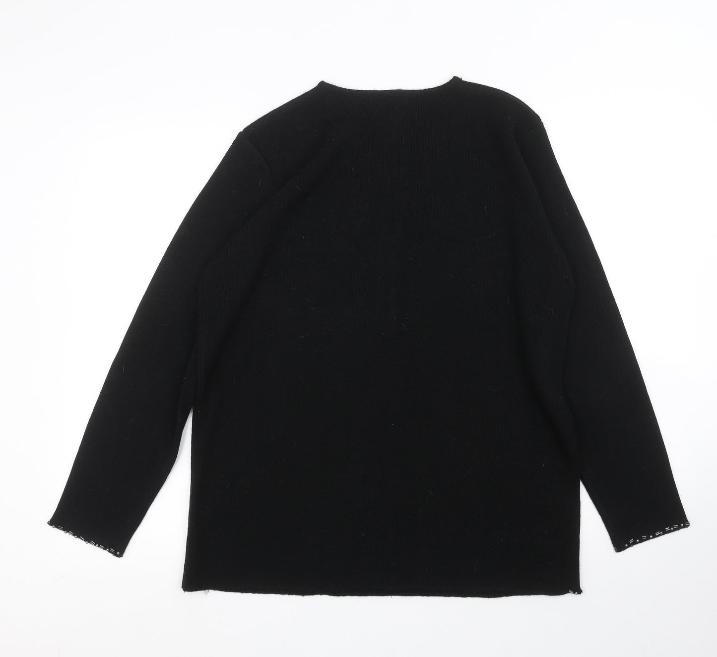 Womens UK Size 16 Berkertex Black Pullover Jumper