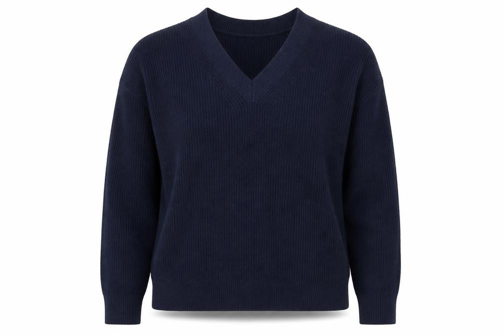 Womens UK Size M M&S Blue Pullover Jumper