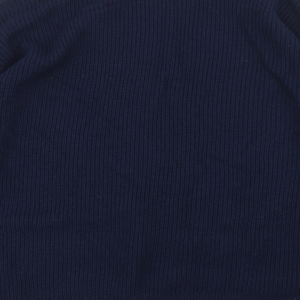Womens UK Size M M&S Blue Pullover Jumper