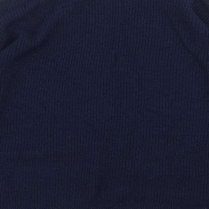 Womens UK Size M M&S Blue Pullover Jumper