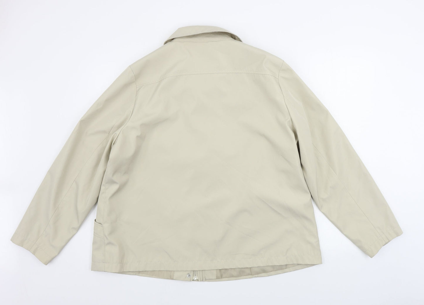 Womens UK Size L bm collection Beige Jacket