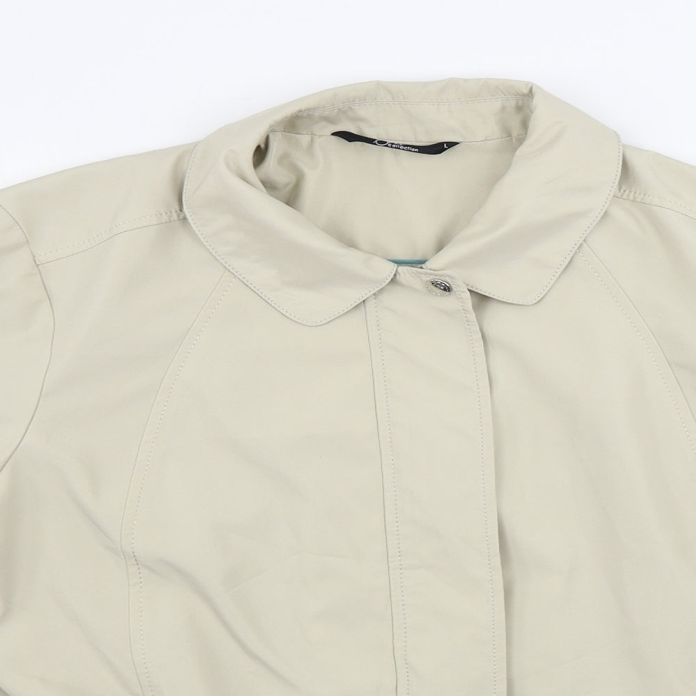 Womens UK Size L bm collection Beige Jacket