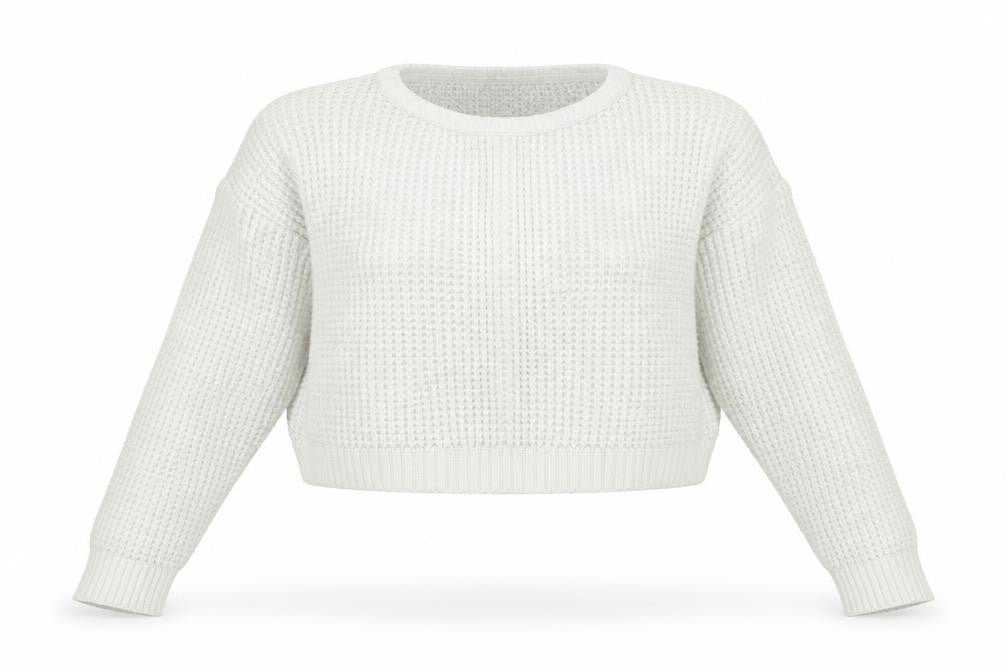 Womens UK Size 12 Topshop White Pullover Jumper