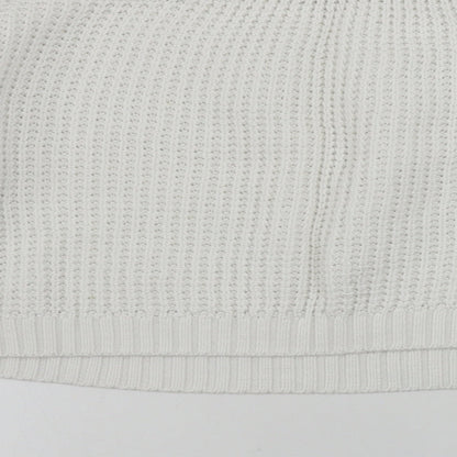 Womens UK Size 12 Topshop White Pullover Jumper
