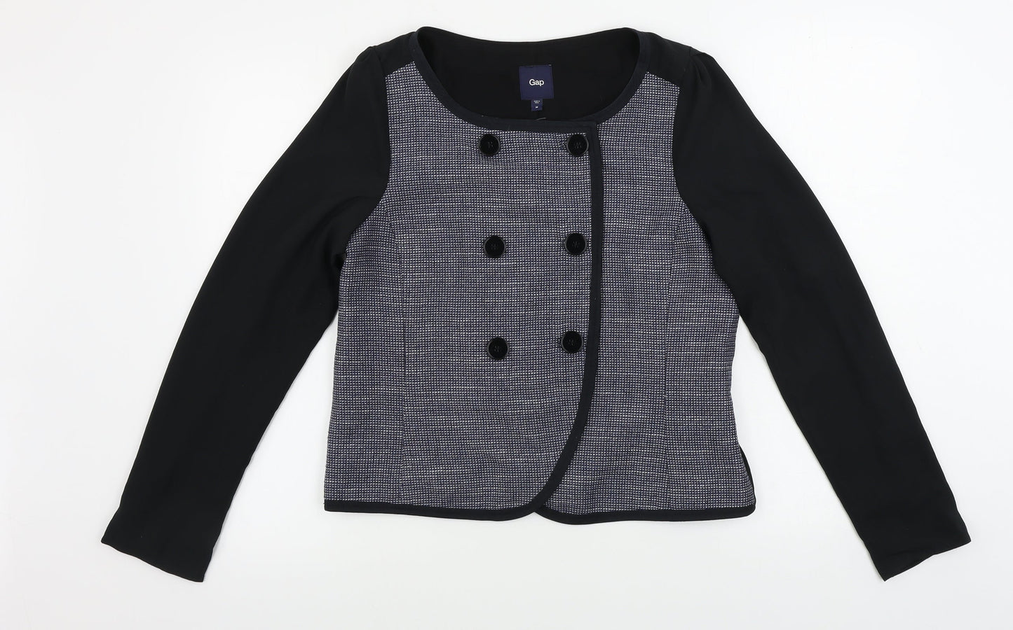 Gap  Womens Grey Check  Jacket Blazer Size M