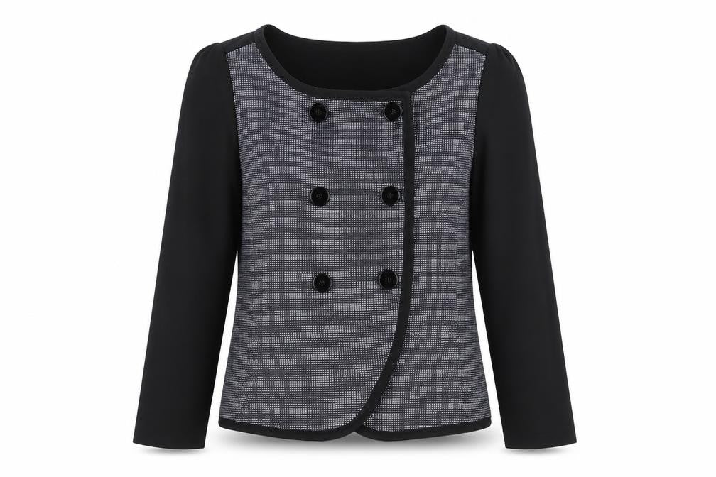 Gap  Womens Grey Check  Jacket Blazer Size M