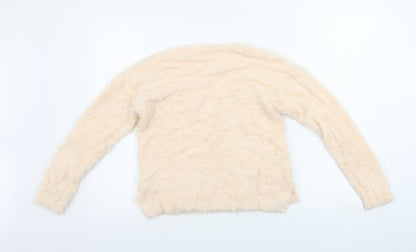 NEXT  Girls Pink   Pullover Jumper Size 11 Years