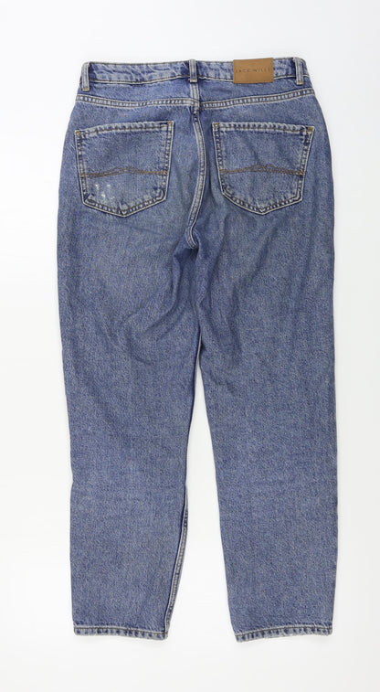 Womens UK Size 27 in Jack Wills Regular Fit Straight Blue Jeans