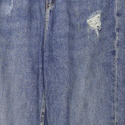 Womens UK Size 27 in Jack Wills Regular Fit Straight Blue Jeans
