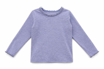 H&M  Girls Blue Striped  Basic T-Shirt Size 2 Years