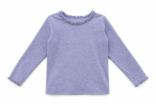 H&M  Girls Blue Striped  Basic T-Shirt Size 2 Years