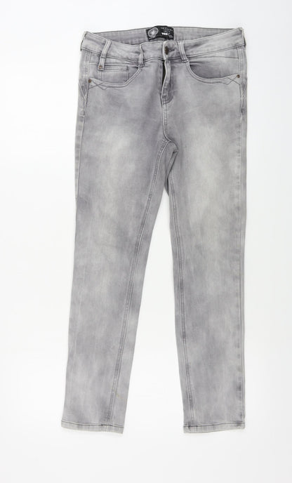 New Look  Womens Grey   Skinny Jeans Size 30 in L24 in