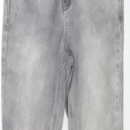 New Look  Womens Grey   Skinny Jeans Size 30 in L24 in