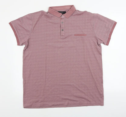 ACW 85  Mens Pink    Polo Size XL