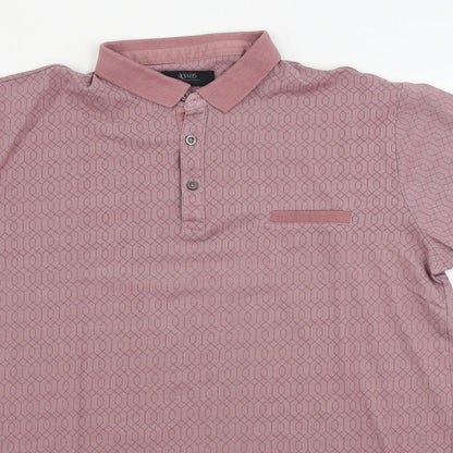 ACW 85  Mens Pink    Polo Size XL