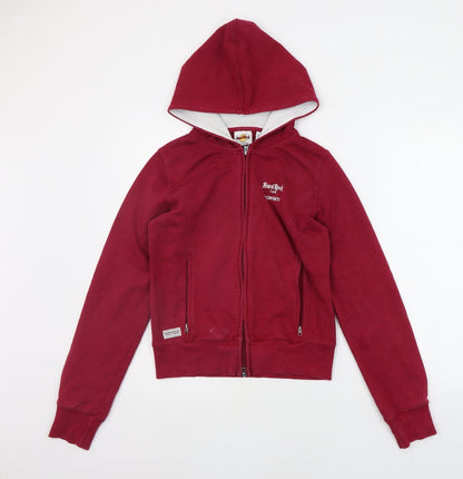 Hard Rock Womens Red   Jacket Coat Size S