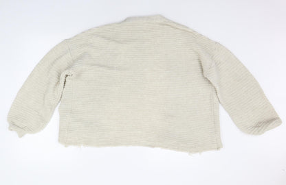Primark Womens Beige   Cardigan Jumper Size S