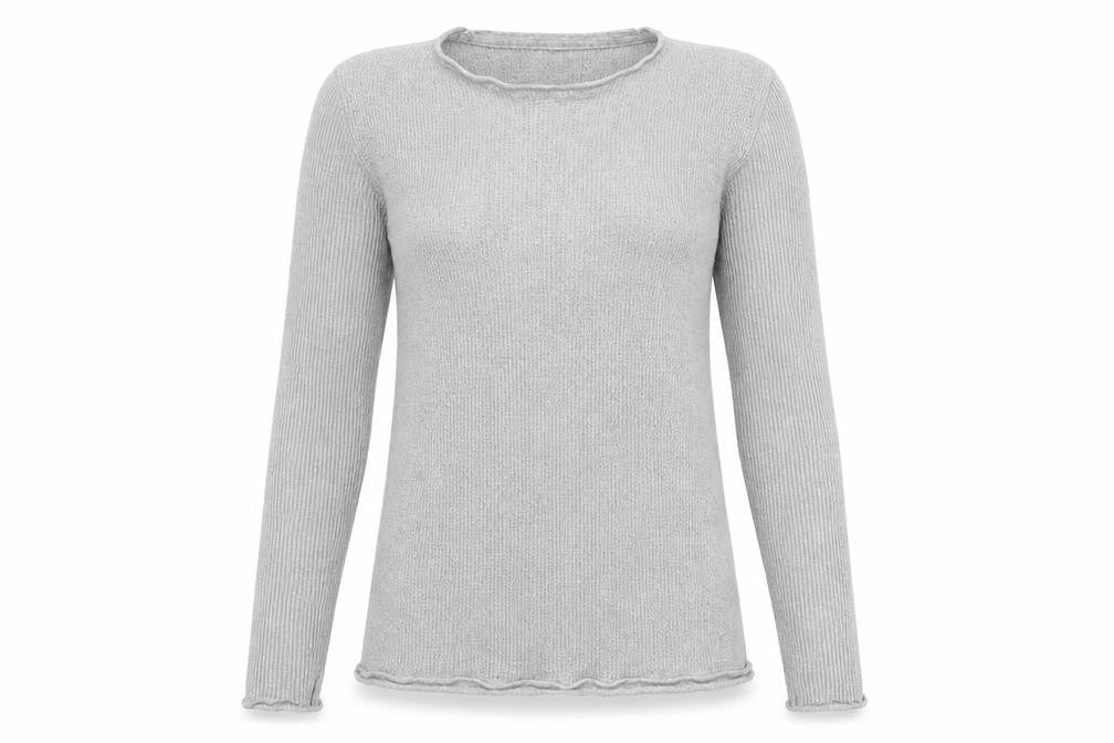 Womens UK Size 2XS River Island Grey Pullover Jumper