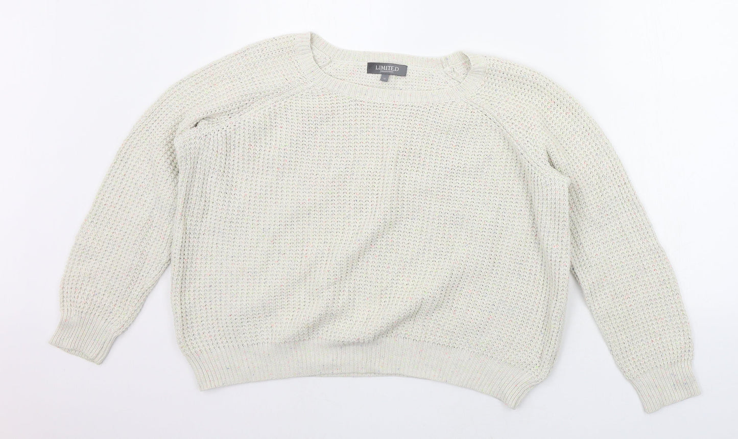 Womens UK Size 14 LIMITED COLLECTION Beige Pullover Jumper