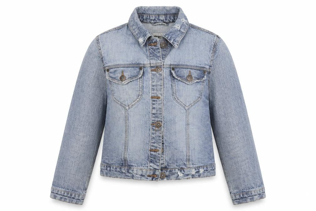 Womens UK Size 10 Moto Blue Jacket