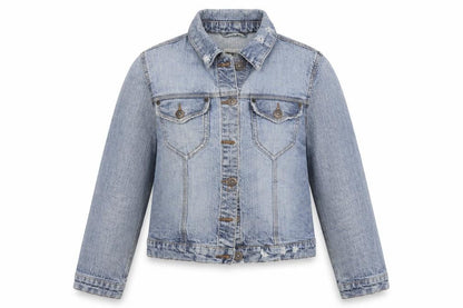 Womens UK Size 10 Moto Blue Jacket