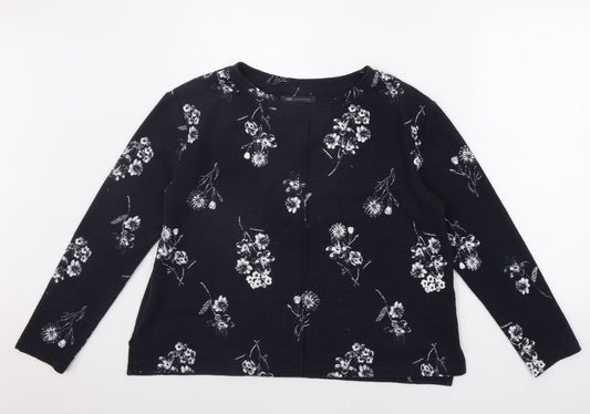 Womens UK Size 14 Marks and Spencer Blue Pullover Jumper
