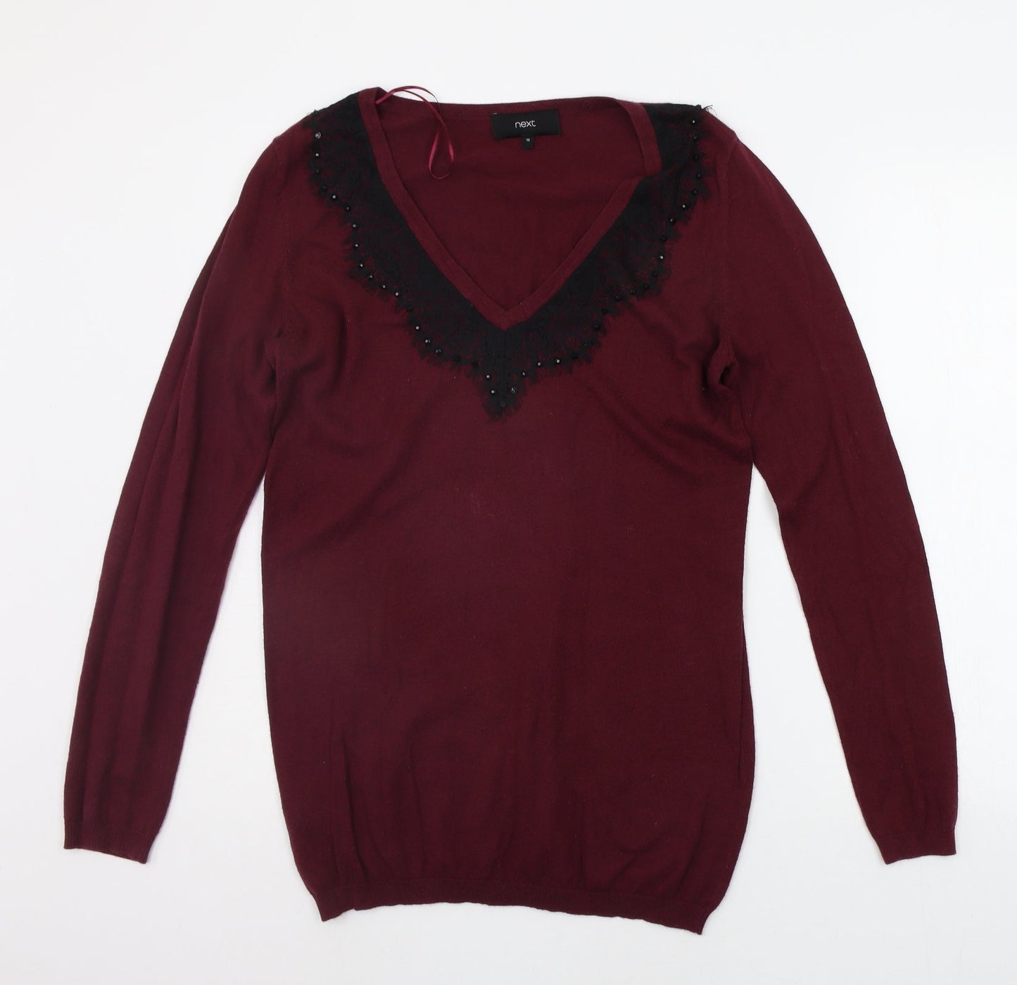 NEXT Womens Purple   Jumper Dress  Size 10