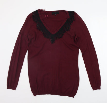 NEXT Womens Purple   Jumper Dress  Size 10