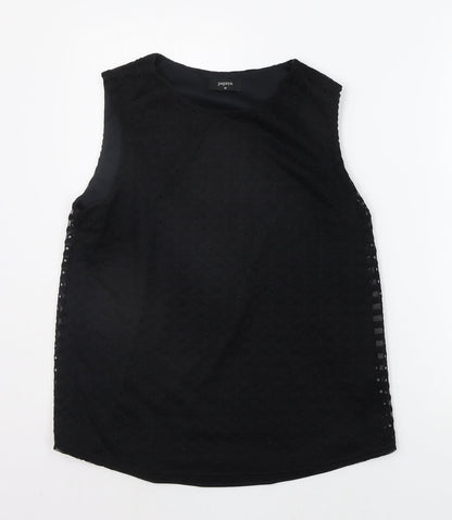 Papaya Womens White   Basic T-Shirt Size 10