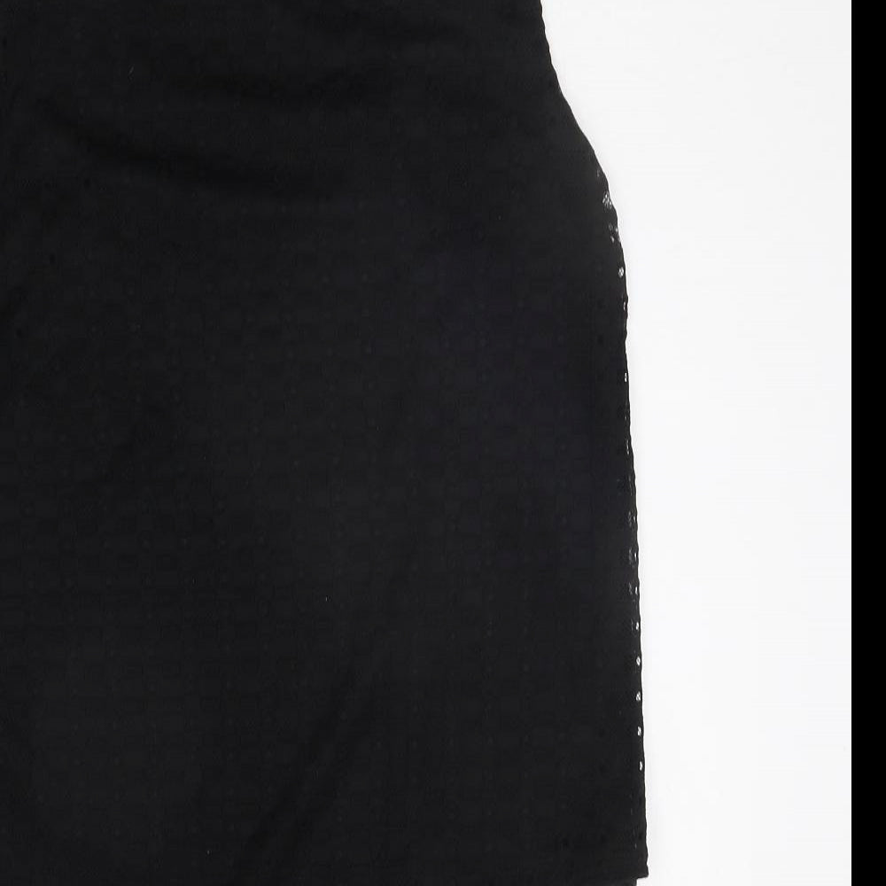 Papaya Womens White   Basic T-Shirt Size 10