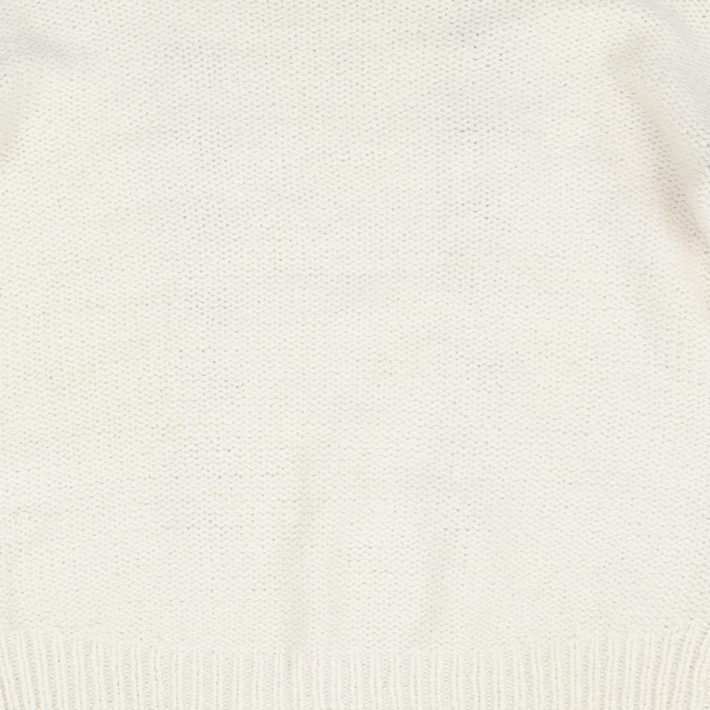 Womens UK Size S Matalan Beige Pullover Jumper