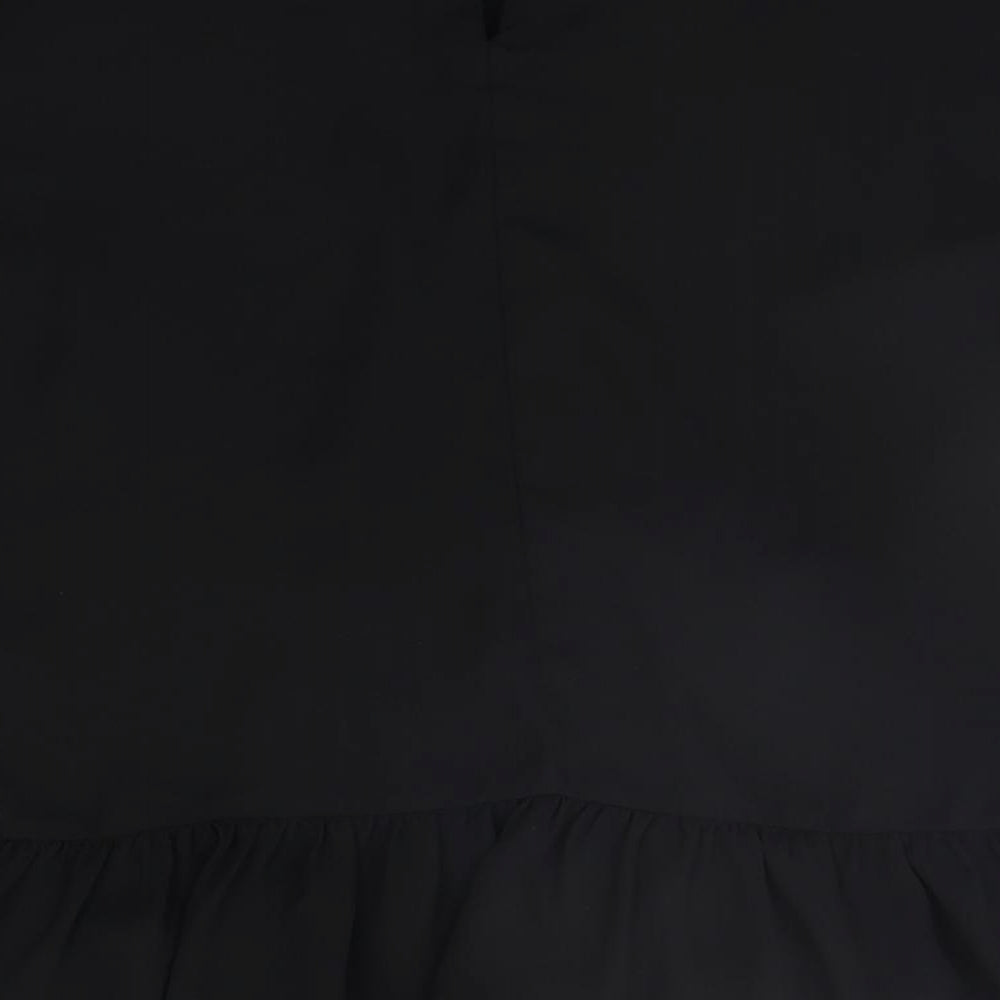 F&F Womens Black Houndstooth  Basic Blouse Size 12