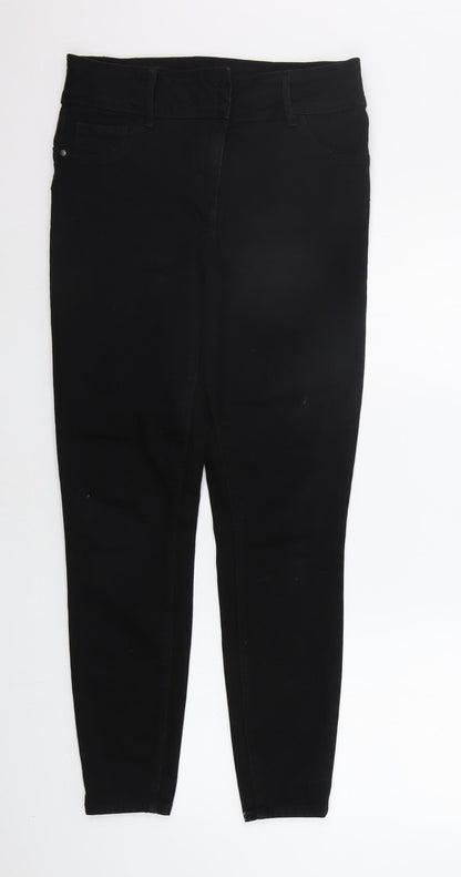 Womens UK Size 12 Papaya Regular Fit  Black Trousers