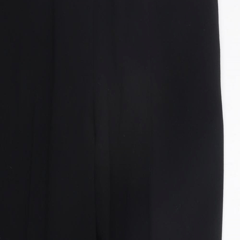Womens UK Size 14 Marks and Spencer Regular Fit  Black Trousers
