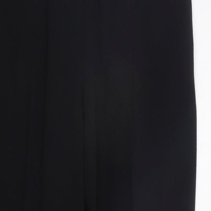 Womens UK Size 14 Marks and Spencer Regular Fit  Black Trousers