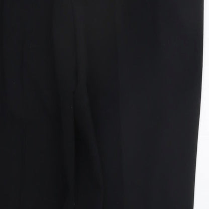 Womens UK Size 14 Marks and Spencer Regular Fit  Black Trousers