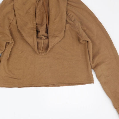 New Look Womens Brown   Pullover Hoodie Size 6