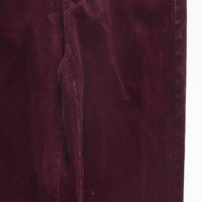 FDJ Womens Purple   Trousers  Size 6 L28 in