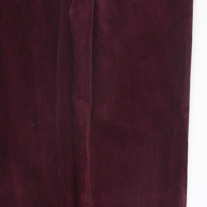 FDJ Womens Purple   Trousers  Size 6 L28 in