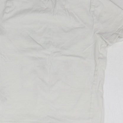 H&M Girls White   Basic T-Shirt Size 3-4 Years