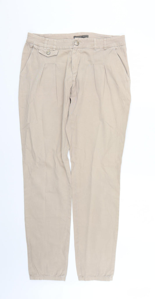 fashion collection Mens Beige   Trousers  Size L L29 in