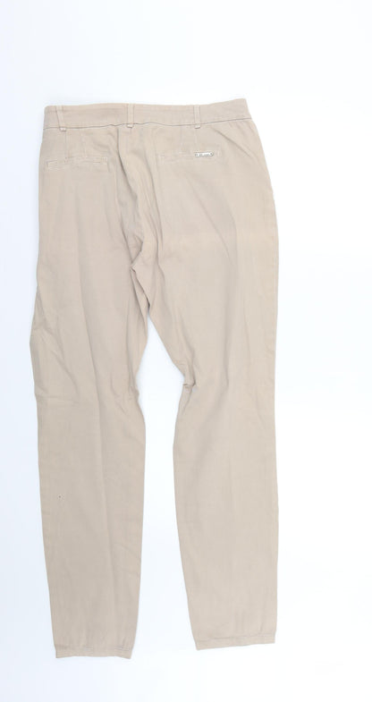 fashion collection Mens Beige   Trousers  Size L L29 in
