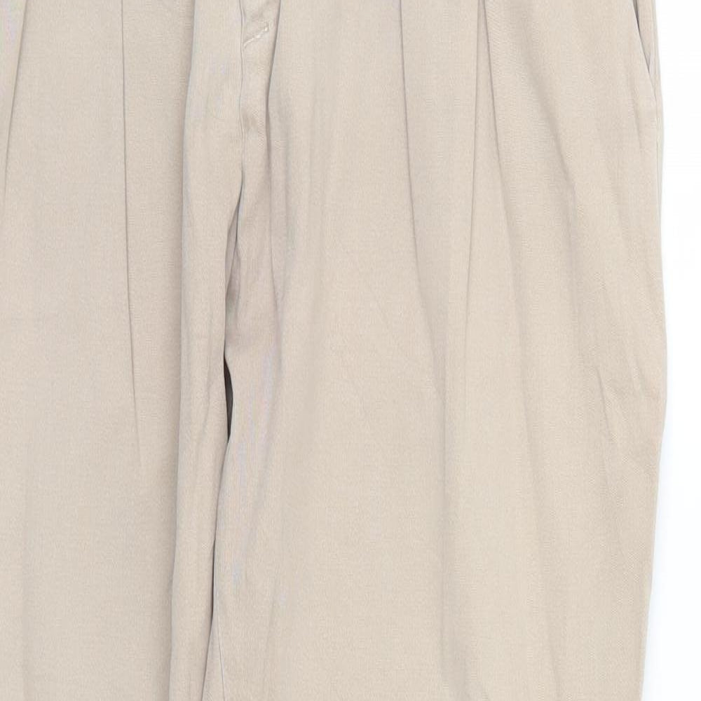 fashion collection Mens Beige   Trousers  Size L L29 in