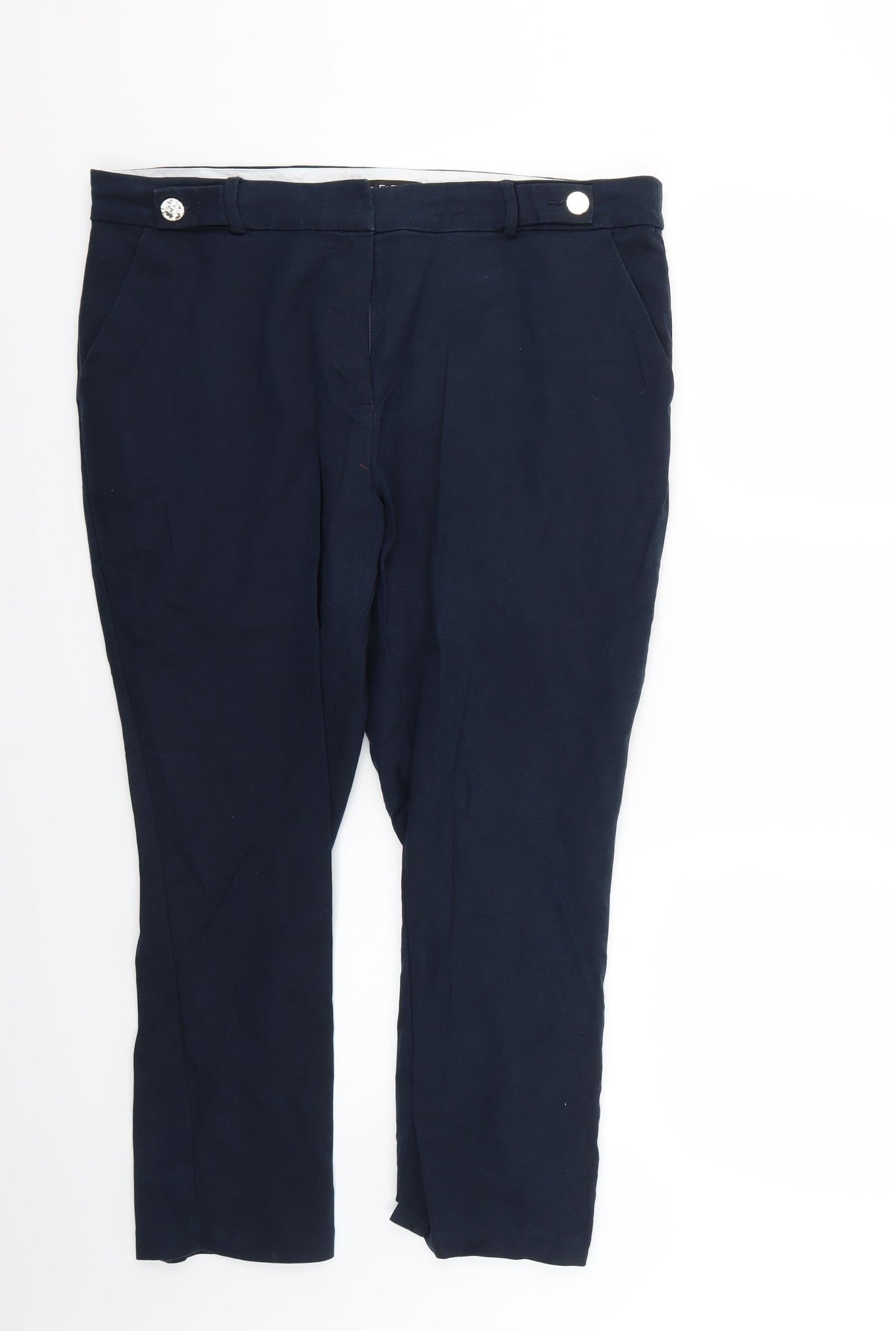 F&F Womens Blue   Trousers  Size 18 L24 in
