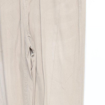 Mens UK Size 25 in Street One Regular Fit Skinny Beige Jeans