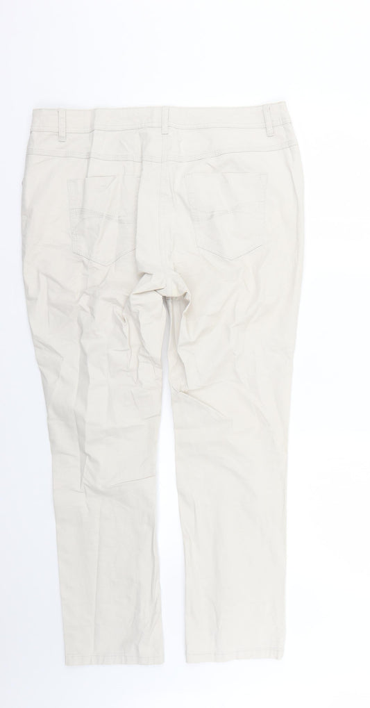 bexleys Womens Beige   Trousers  Size 22 L26 in