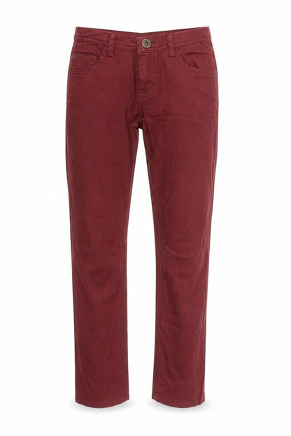 Womens UK Size 8 miss denim Regular Fit Skinny Red Jeans